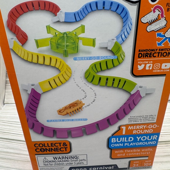 HexBug Nano Carnival Micro Robotic Merry Go Round Const. Kit NEW-1 bug included - Picture 8 of 9